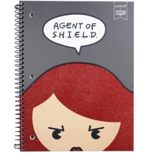 Black Widow Agent of S.H.I.E.L.D. -  Marvel College-Ruled Spiral Bound Notebook